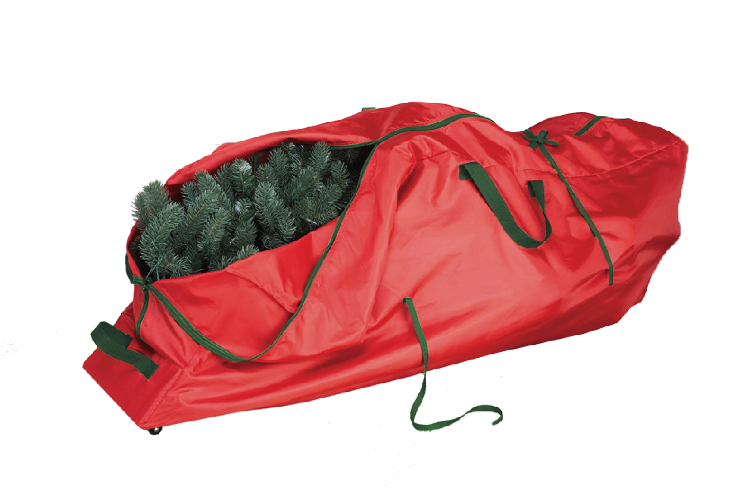 Large Heavy Duty Christmas Tree Storage Bag with Wheels Fits Tree up to 2.7m/9ft 