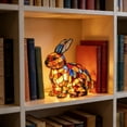 thumbnail image 5 of Specollect 1 Pcs Bunny Night Light Table Lamp for Home Decor, Vintage Style LED Desk Light with Cute Pet Design, 5 of 9