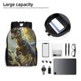 thumbnail image 6 of Honeii Ferocious Dinosaur Print Laptop Backpack for Work, College, Travel, Daily Backpacks for Men Women, Sport Rucksack,Computer Bag, 6 of 8