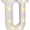 Letter U, variant on REGALWOVEN Marquee Letters with Lights, LED Light Up Signs for Wedding, Birthday Party, Wall Decor, Battery Operated Light Letter A 5"L x 1.1"W x 6.1"H