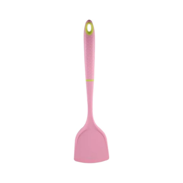 Pala con mango, herramienta de cocina, pala de silicona, pala para saltear, cuchara de cocina, pala de silicona resistente al calor