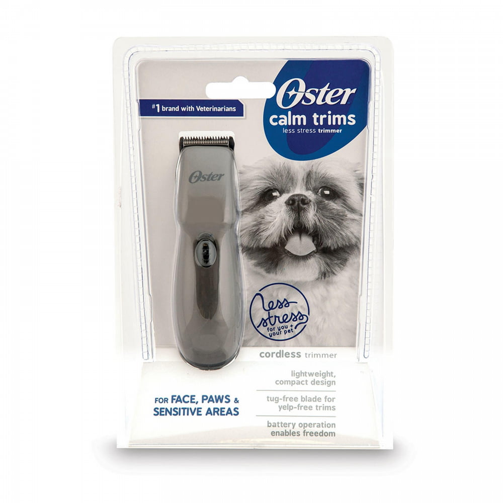 Oster Cordless Pet Hair Trimmer for Face, Paws and Sensitive Areas -  