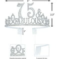 thumbnail image 4 of Meant2Tobe . Obsequios de 75 Cumpleaños para MujeresSet Corona y Banda para el 75 Cumpleaños, 4 of 7