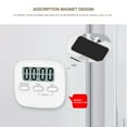 thumbnail image 2 of Yeacher Portable Digital Kitchen Timer Magnetic Cooking Countdown Alarm with LCD Screen Stand for Study, 2 of 8
