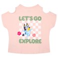 thumbnail image 3 of Bluey Bingo Cold Shoulder T-Shirt and Flare Leggings Outfit Set Toddler to Big Kid, 3 of 5