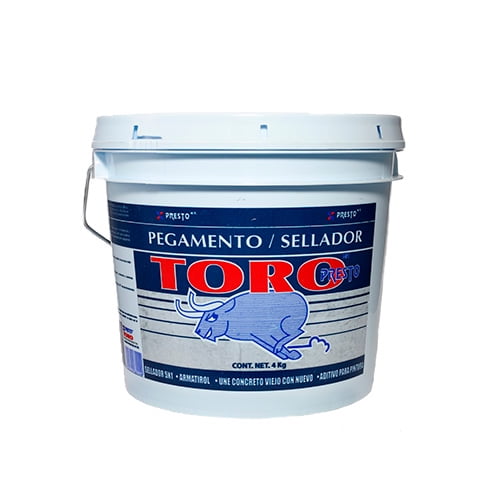 Pegamento Presto Toro 4kg Sellador 5x1