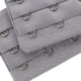 thumbnail image 5 of amagogo 2x5pcs Elastic Bra Strap Extension Bra Extenders 3x 3 Hook Gray, 5 of 9