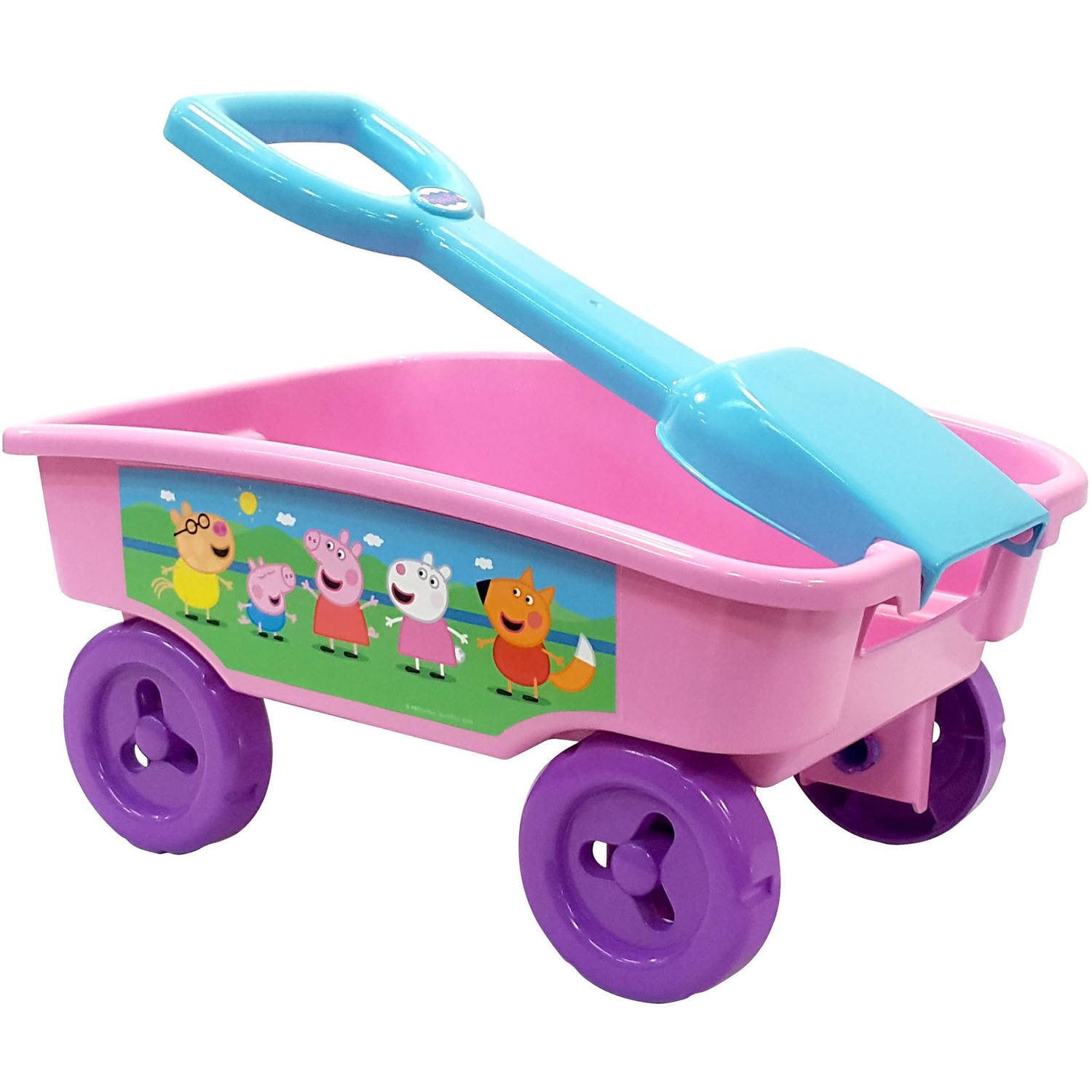 peppa pig shovel wagon