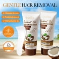thumbnail image 5 of 100g Facial Hair Removal Cream, Facial Depilatory Cream, Coconut Hair Remover Cream for Women, Painless and Non-Sticky, Sensitive Skin Safe for Sensitive Skin, 5 of 10