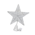 thumbnail image 3 of Estrella de Navidad CUTICAT decoración 3D con Luz LED Plata 12cmx15cm, 3 of 8