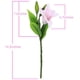 thumbnail image 3 of XmhyTop Ramo de flores artificiales de lirio de los valles, espray de flores de seda, centros de mesa para bodas, color blanco crema, para jardín, decoración nupcial para el hogar, 12 unidades, 3 of 4