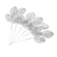 thumbnail image 2 of 6pcs hojas artificiales decorativas hojas de navidad decoración escena diseño accesorios, 2 of 6