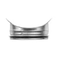 thumbnail image 3 of Round Saddle Take Off For 6'' Inch Duct - 4'' Outlet Branch Extension - 90 Degree Splitter - Vent Duct Transition - Round Take-Off With Rubber Gasket For Better Fit - Hvac Takeoff Ducting, 3 of 5