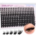 thumbnail image 1 of Extensiones de pestañas ZANLUFLY Wispy Lash Clusters de 10 a 18 mm, 200 unidades, 1 of 7