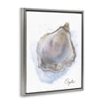 thumbnail image 3 of Stupell Industries Coastal Seafood Oyster Gray Framed Floater Canvas Wall Art design by Matthew Piotrowicz, 21 x 17, 3 of 9