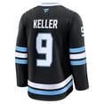 thumbnail image 3 of Men's Fanatics Clayton Keller Black Utah Mammoth Home Premium Player Jersey, 3 of 6