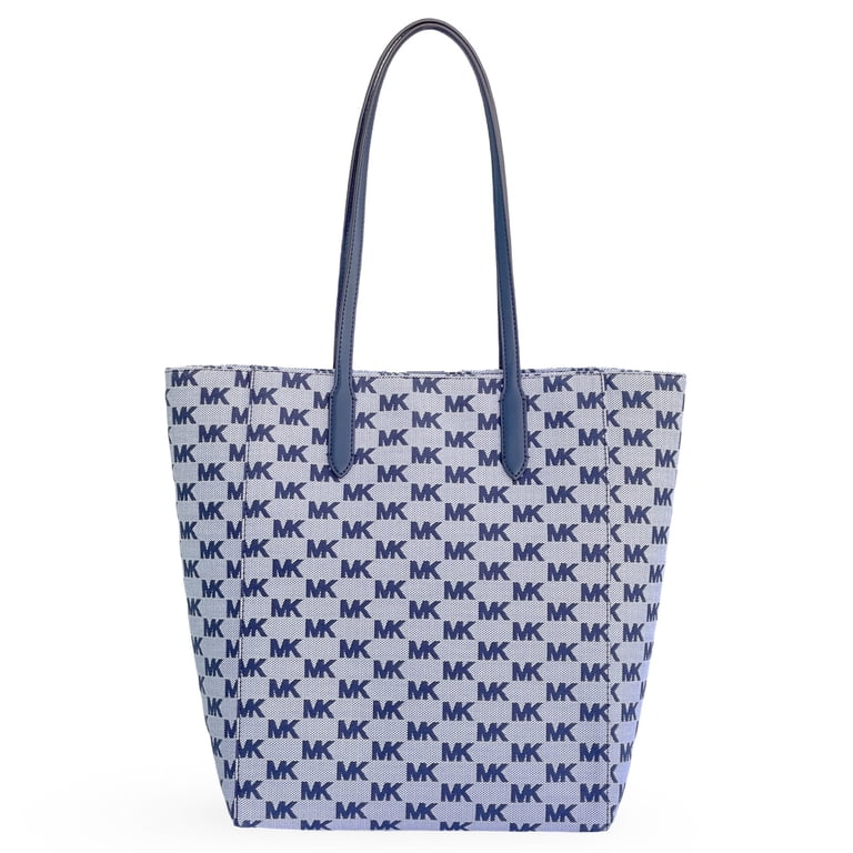 Michael Kors Women's Vincent Large Logo Jacquard Tote Bag with