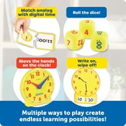 Learning Resources Time Activity Set, Teaching Time Activity, Ages 5+