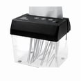 thumbnail image 1 of Portable Electric Document Shredder USB Battery Powered Document Paper Cutter Office --(WR)[C], 1 of 4