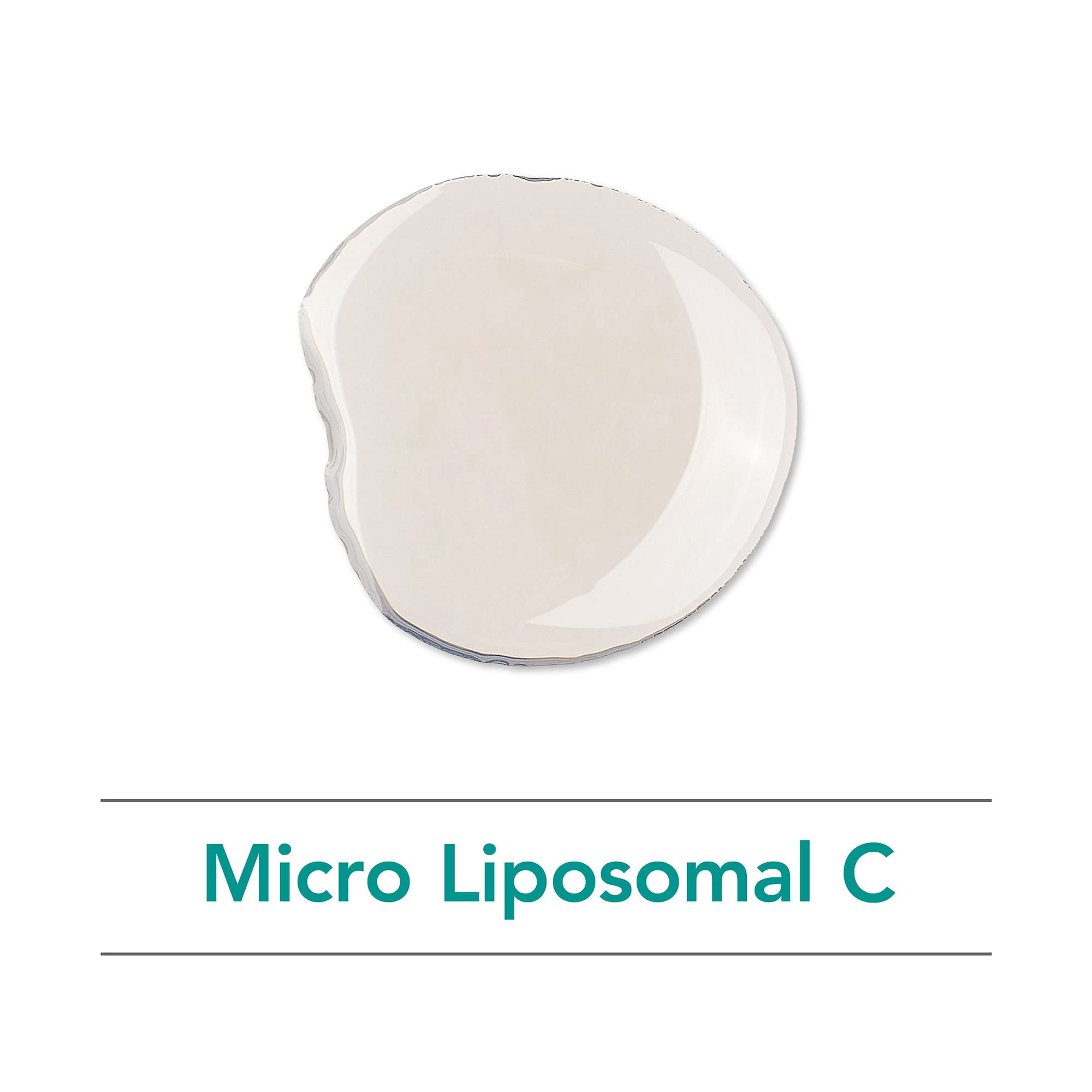 Nutricology Micro Liposomal C 1000mg Supplement - Liquid Vitamin C, Sunflower Phospholipids, Sodium Ascorbate, Organic, Bioavailable - 4 Fl Oz