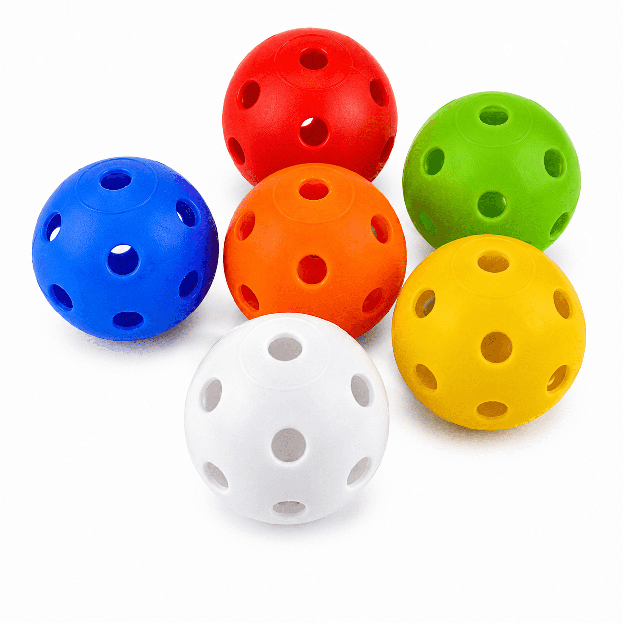 Bonka Bird Toys 2831 Pk6 Small 1.5" Colored Plastic Balls
