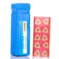 thumbnail image 2 of MWLNR2020K08 Holder + 10Pcs WNMG080404 Carbide Inserts + Wrench for Lathe Turning, 2 of 7