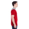 thumbnail image 2 of Augusta S Challenge T-Shirt Red/Graphite Heather 3055, 2 of 3