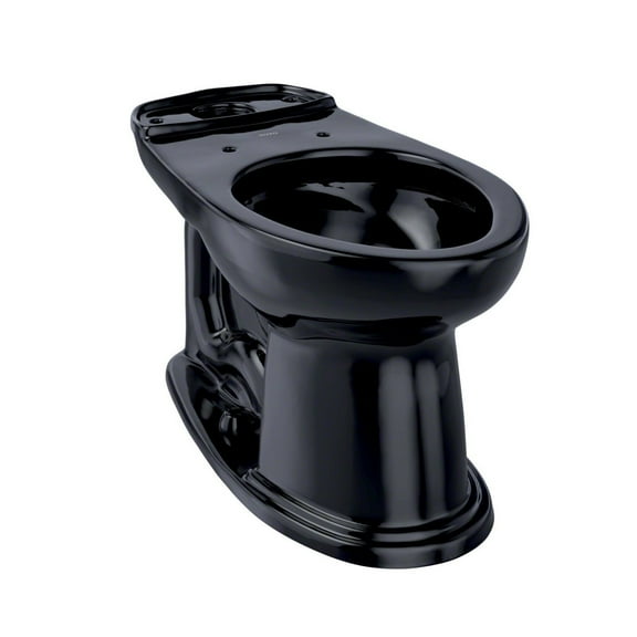 TOTO Dartmouth and Whitney Universal Height Elongated Toilet Bowl, Ebony, SKU: C754EF#51