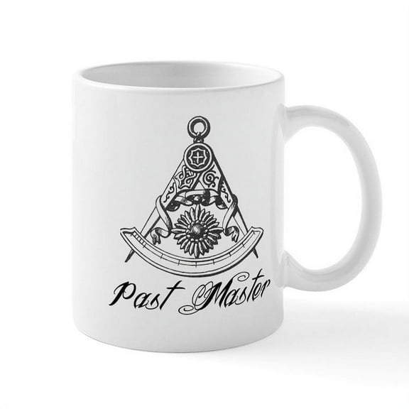 CafePress - Past Master With Jewel Mug - 11 oz Ceramic Mug - Novelty Coffee Tea Cup