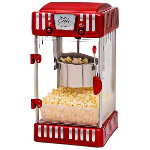 2,5 oz Machine à Pop-Corn Classique pour Bouilloire de Table