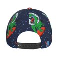 thumbnail image 6 of Haiem Dinosaur Astronaut Space Surfing Baseball Cap Dad Hat Cotton Soft Adjustable Fashion Hats for Men Women Unisex Style Headwear, 6 of 9