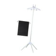 thumbnail image 4 of Luzkey Garment Rack Garment Steamer Clothes Rack for Steaming Clothes Foldable Travel Sturdy Handheld Hanging Ironing Machine Hanger white, 4 of 8