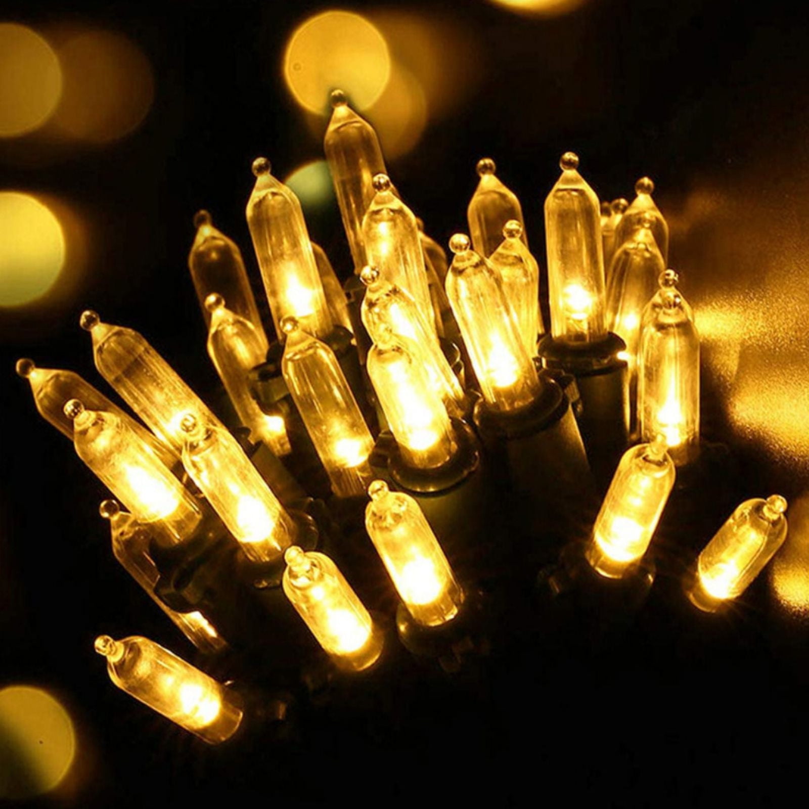 VerPetridure Clearance String Lights Outdoor 10m 100 LED Solar Powered