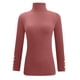thumbnail image 4 of Suéter de cuello alto para mujer, suéter de punto de manga larga con botones de color liso, suéter base, suéter de cuello alto, suéter de poliéster para mujer, 4 of 5