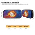 thumbnail image 5 of ZUXONGSY Baseball Flame Galaxy Print 4PCS Backpack for Boys Girls, Kids School Bag with Lunch Bag Pencil Case and Water Bottle Holder for Elementary Middle High School Students, 5 of 6