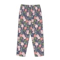 thumbnail image 5 of Haiem Pigs 1 Women's Pajama Pants Ultra Lightweight Pjs Bottoms Sleepwear Bottom Pants With Pocket Drawstring-X-Large, 5 of 7