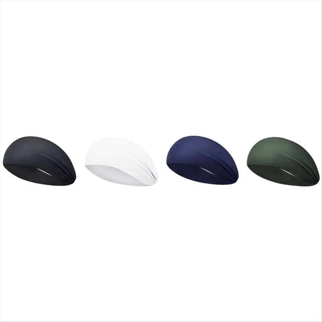 Diademas para Correr para Hombres, Diadema Elástica para Hombres para Fútbol, Baloncesto, Entrenamiento Físico Banda para el Sudor Unisex de Secado Rápido B