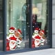 thumbnail image 5 of Adhesivos navideños para puertas Adhesivos navideños para decoración de escenas Adhesivos para ventanas de vidrio para ventanas 60*90cm BR  Rojo Verde, 5 of 5