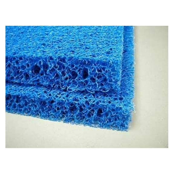 2 Sheets Drevy Pond Blue Filter Mat Koi Media Pad 19" X 24"