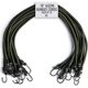 thumbnail image 1 of Correas tensoras de 18" (45 cm) - Paquete de 10 - Gancho tensor - Tensores con ganchos para equipaje, portaequipajes, camping - Resistentes a los rayos UV y a la intemperie, 1 of 5