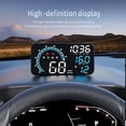 thumbnail image 2 of Yeacher Smart HUD Display, 5.5-Inch Universal GPS Head Up Display with Displays Speed, Altitude, Driving, 2 of 8