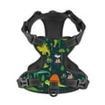 thumbnail image 4 of Picia Dinosaurs and Flowers No-Pull Dog Harness Reflective Front Clip Vest with Handle,Step-in Air Dog Harness,Adjustable 2 Metal Rings 4 Buckles,Easy to Put on & Take Off Large, 4 of 9