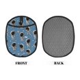 thumbnail image 2 of Rocae Astronaut for Silicone Pot Holders, Oven Mitts Heat Resistant Hot Pads with Pockets,Non-Slip Bbq Baking Smoking Potholders ,7.5"x9.4", 2 of 7