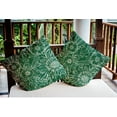 thumbnail image 5 of 16"x16" Simply Daisy Zentangle Poly Indoor/Outdoor Pillow, Green Qty 1, 5 of 5