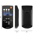 thumbnail image 5 of FSR60 WY57800 Remote Control Replacement for Yamaha Amplifier YAS101 YAS101BL ATS-1010 YAS-101 YAS-1, 5 of 5