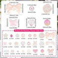 thumbnail image 2 of 1 Box 356Pcs Acrylic Pink Assorted Beads Aesthetic Beads Bowknot Candy Butterfly Heart Flower Stars Cute Round Beads Kits for Bracelet Necklace Jewelry Making DIY Crafts Phone Charm Pink, 2 of 6