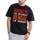 thumbnail image 1 of Buckeye el sábado Bengal el domingo Buckeye el sábado Bengal el domingo Camiseta divertida de manga corta para hombre, colección de camisetas gráficas negras, camisetas de ocio, 1 of 7