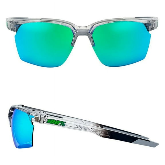 100% 61020-253-45 - Sportcoupe Sunglasses (Silver)