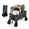 thumbnail image 1 of Zimtown Carro Plegable Carro Plegable Carro Utilitario Resistente con Ruedas Todo Terreno, Gris, 1 of 7