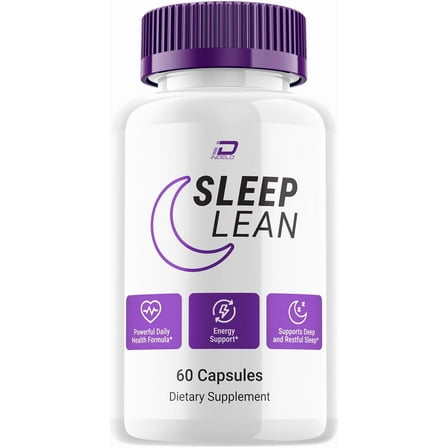 Sleep Lean Capsule – SleepLean Nighttime Support Capsules All Natural Relaxation and Balanced Well-Being, 1 Pack, 60 Capsules